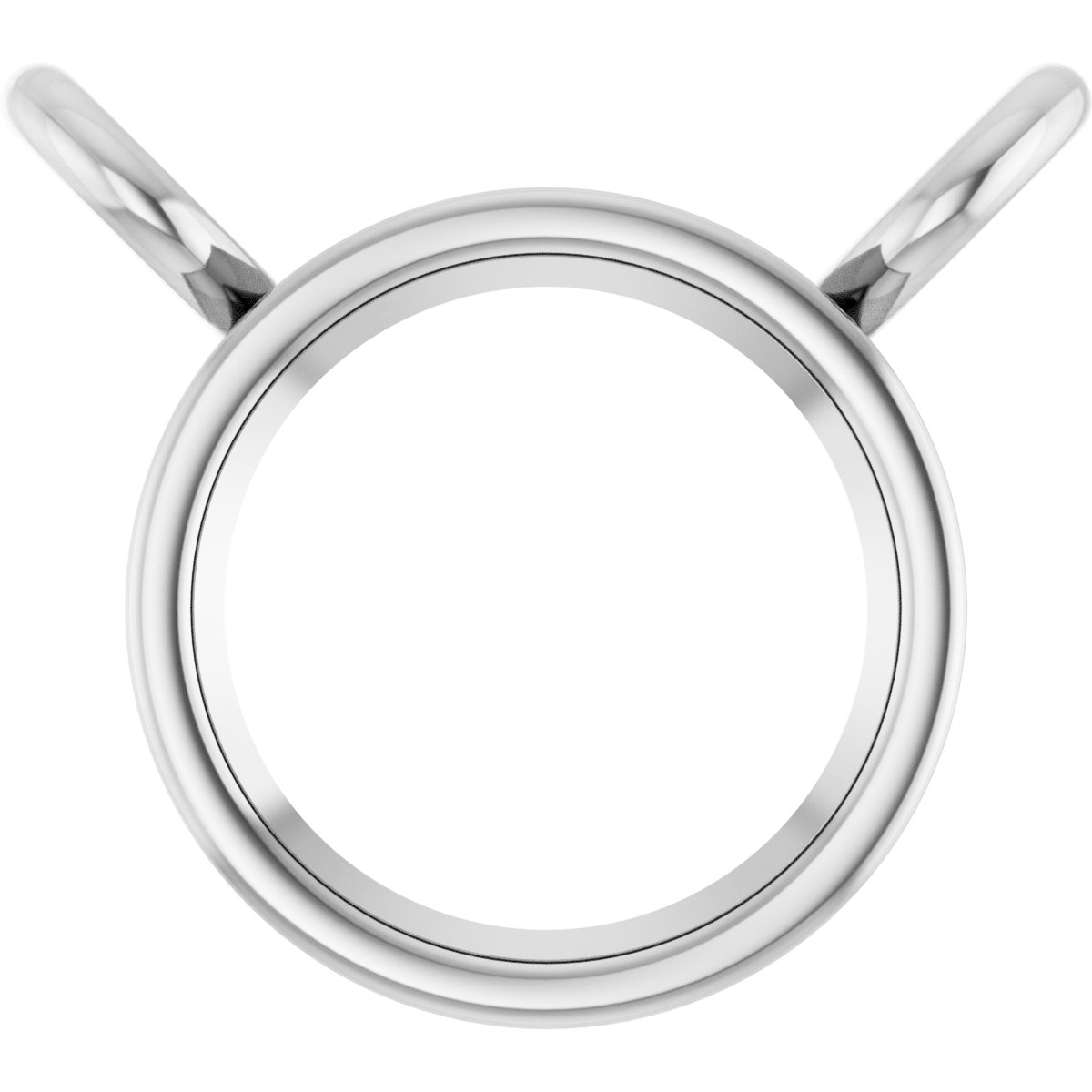 Bezel-Set Necklace Center
