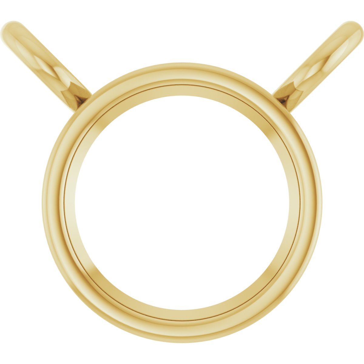 Bezel-Set Necklace Center