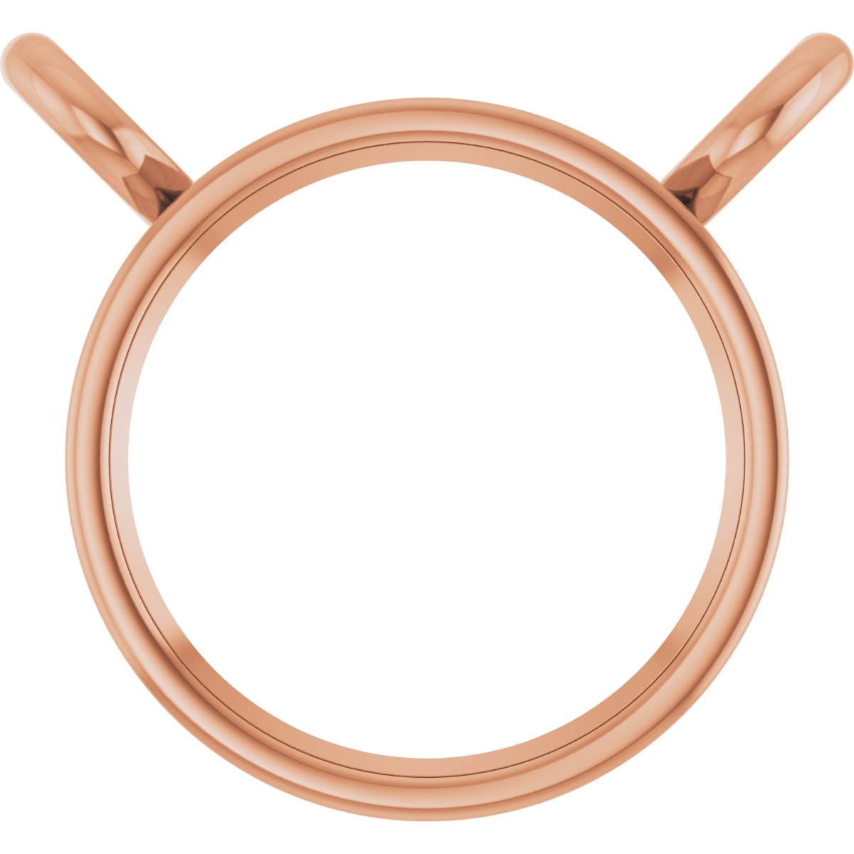 Bezel-Set Necklace Center