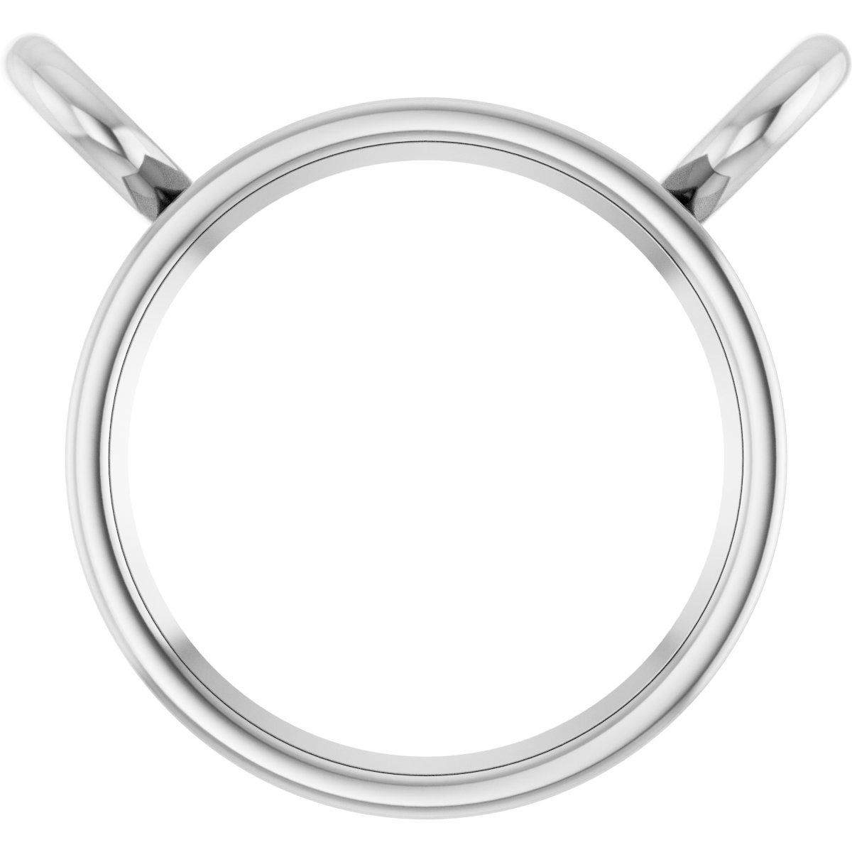 Bezel-Set Necklace Center