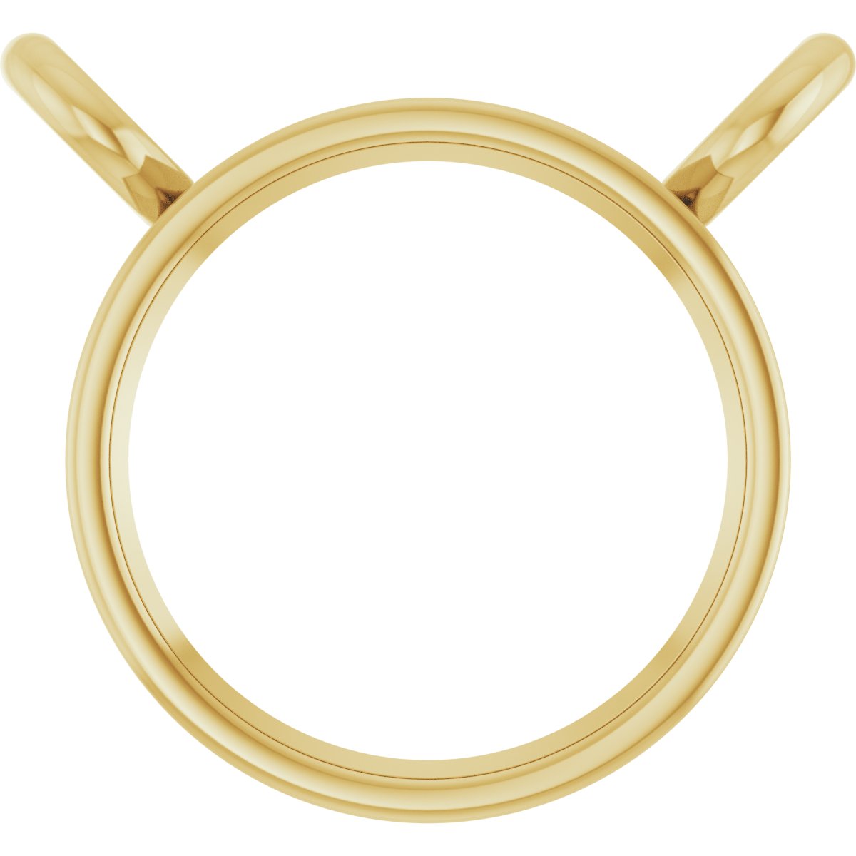 Bezel-Set Necklace Center