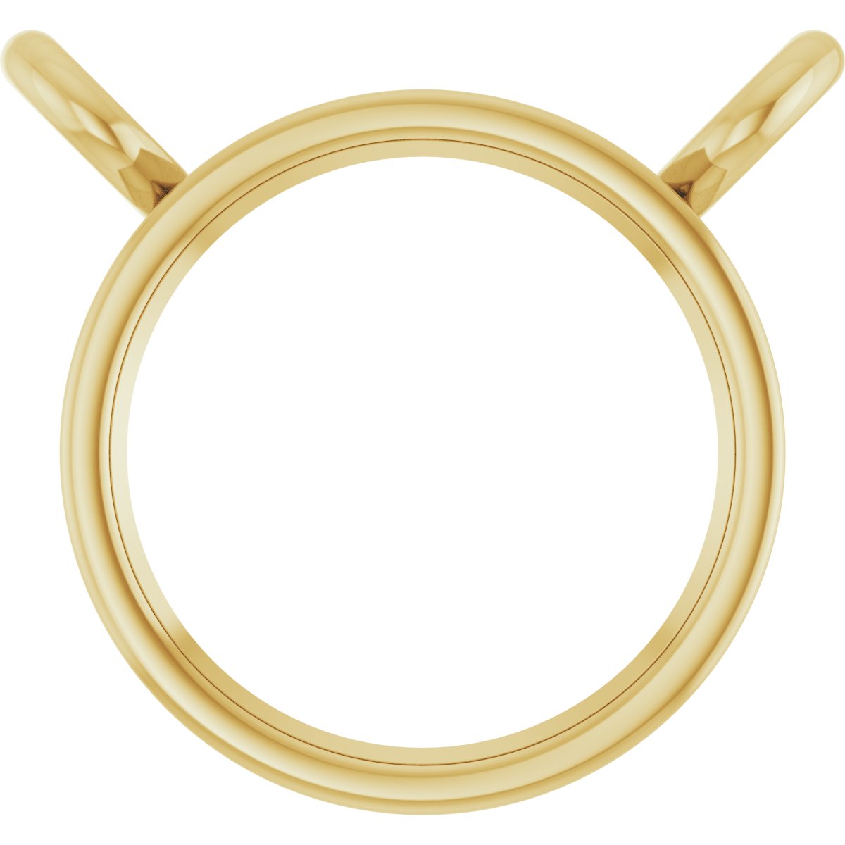 Bezel-Set Necklace Center