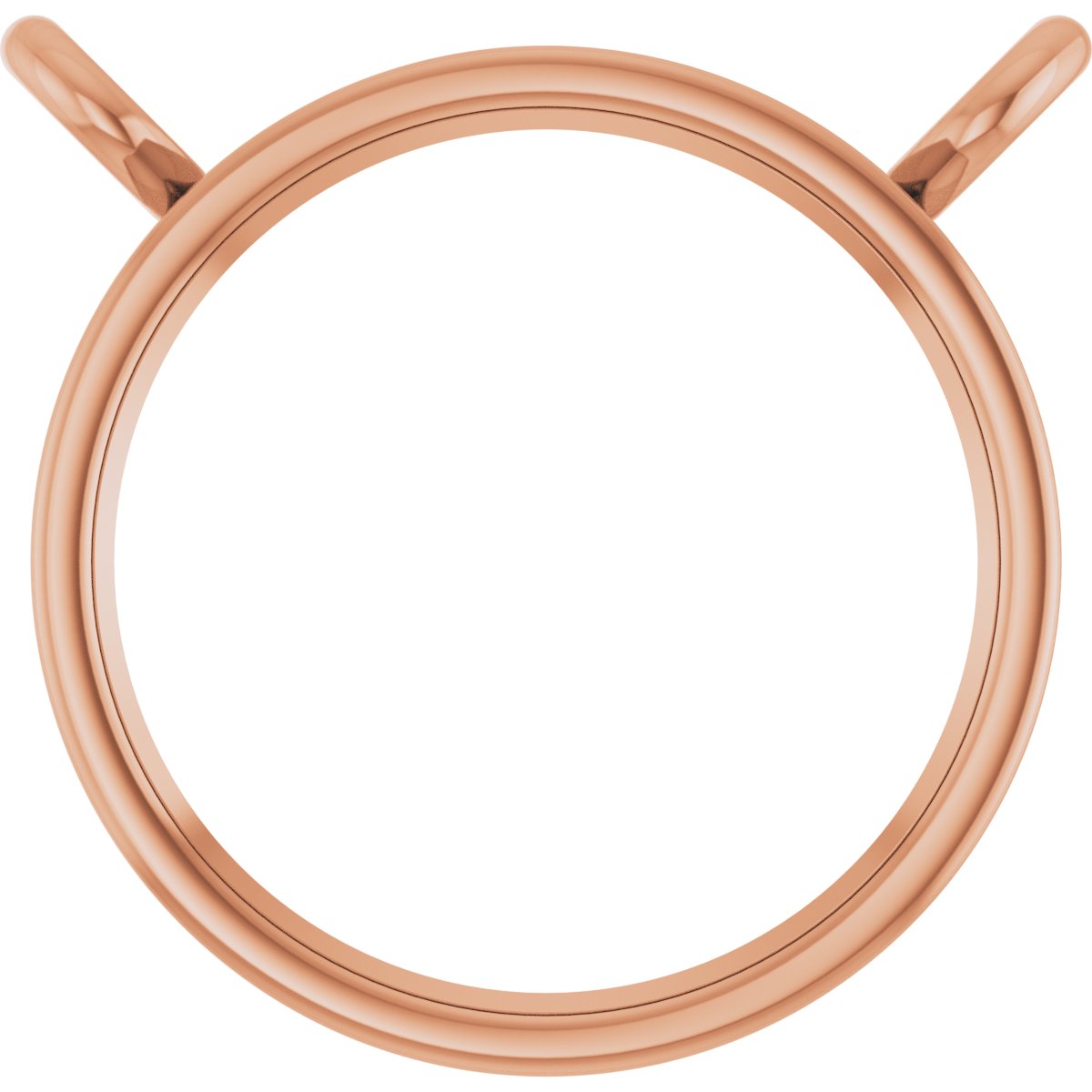 Bezel-Set Necklace Center