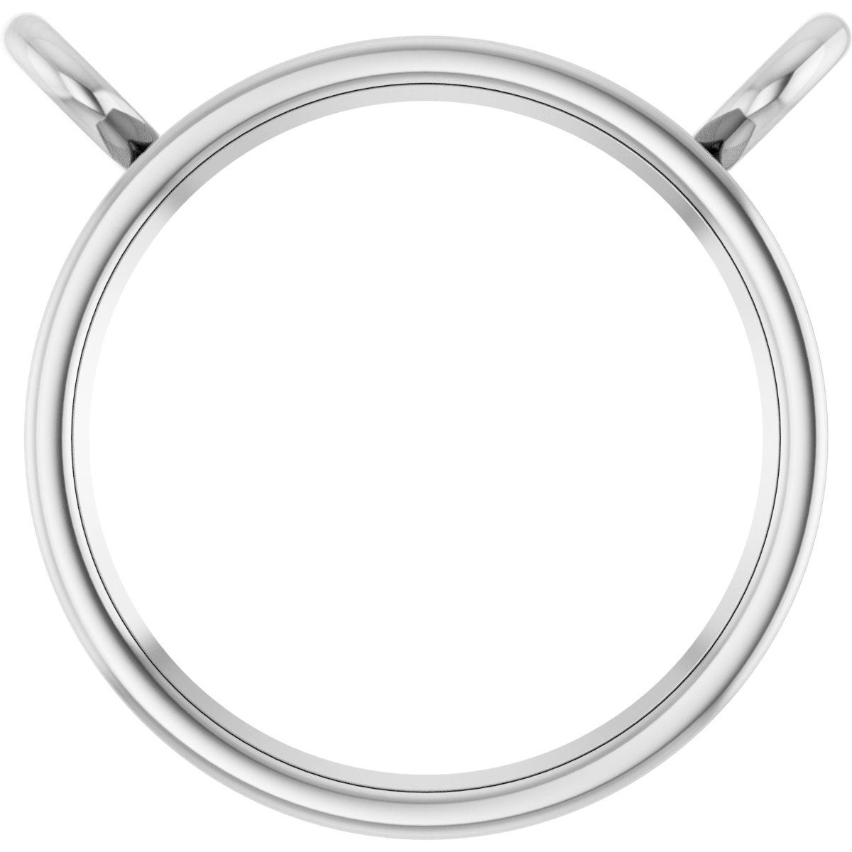 Bezel-Set Necklace Center