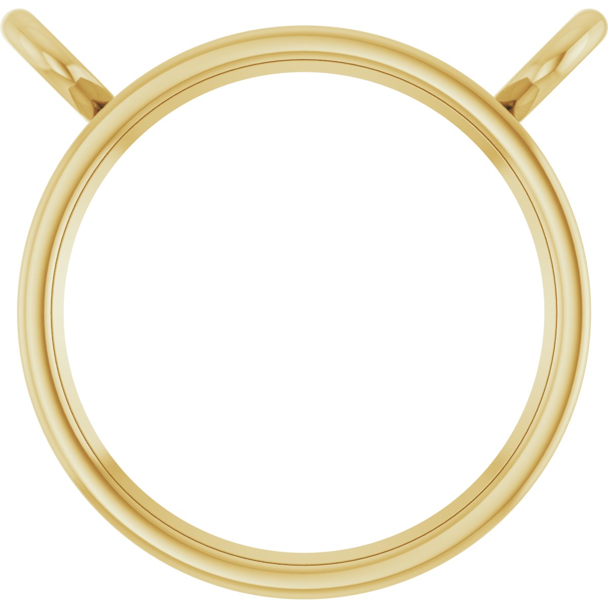 Bezel-Set Necklace Center