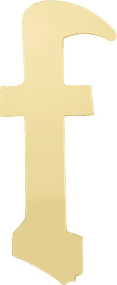 Gothic Initial Trim