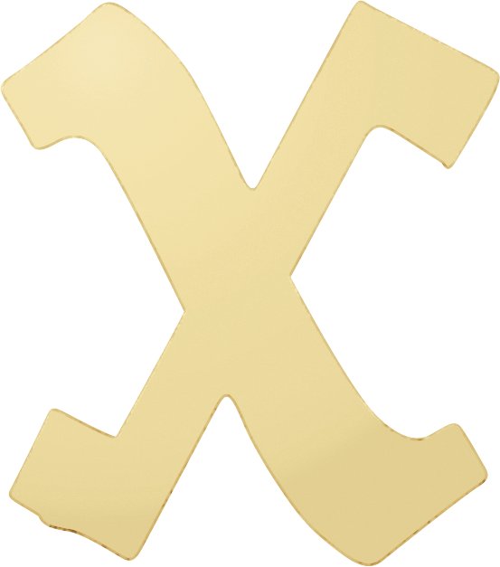 Gothic Initial Trim