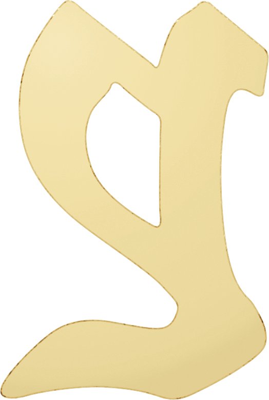 Gothic Initial Trim