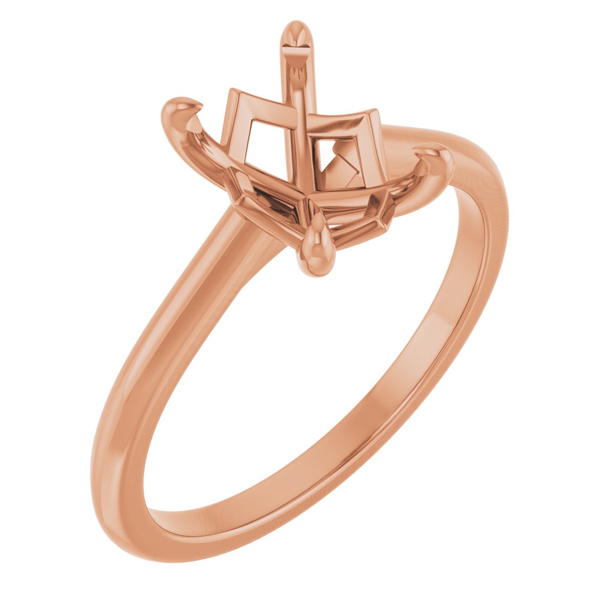 Solitaire Engagement Ring or Band