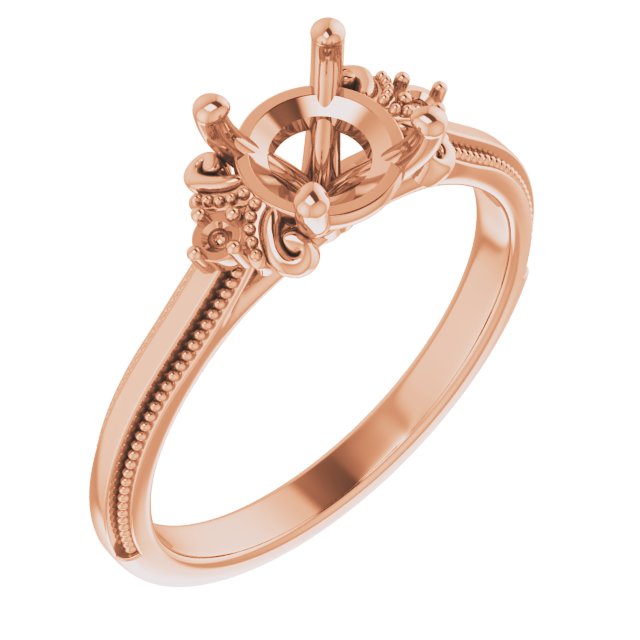 Accented Engagement Ring or Band