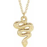Snake Necklace or Pendant
