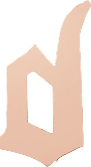 Gothic Initial Trim