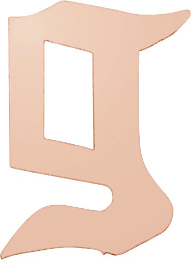 Gothic Initial Trim