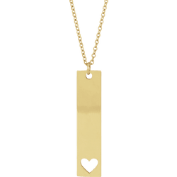 mother's heart necklace