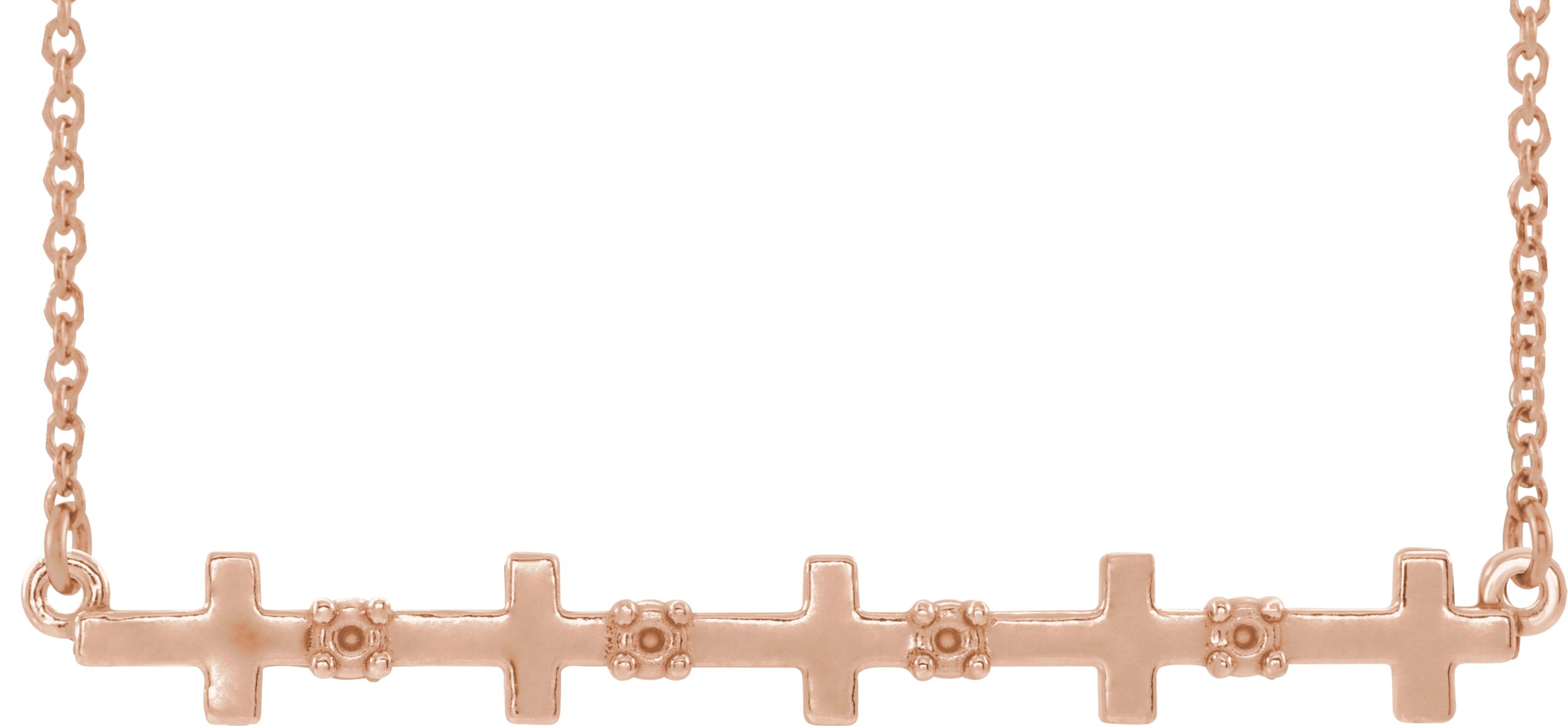 Cross Bar Necklace or Center