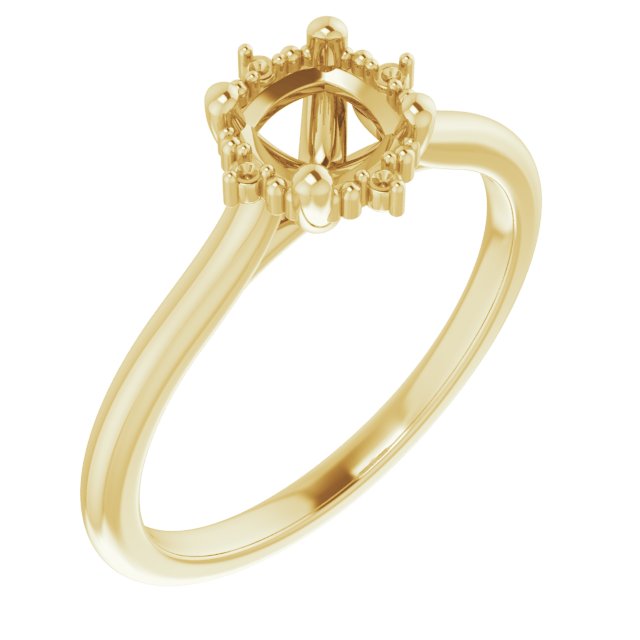 14k Yellow Gold