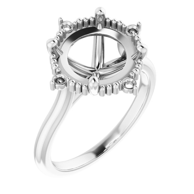 Halo-Style Engagement Ring