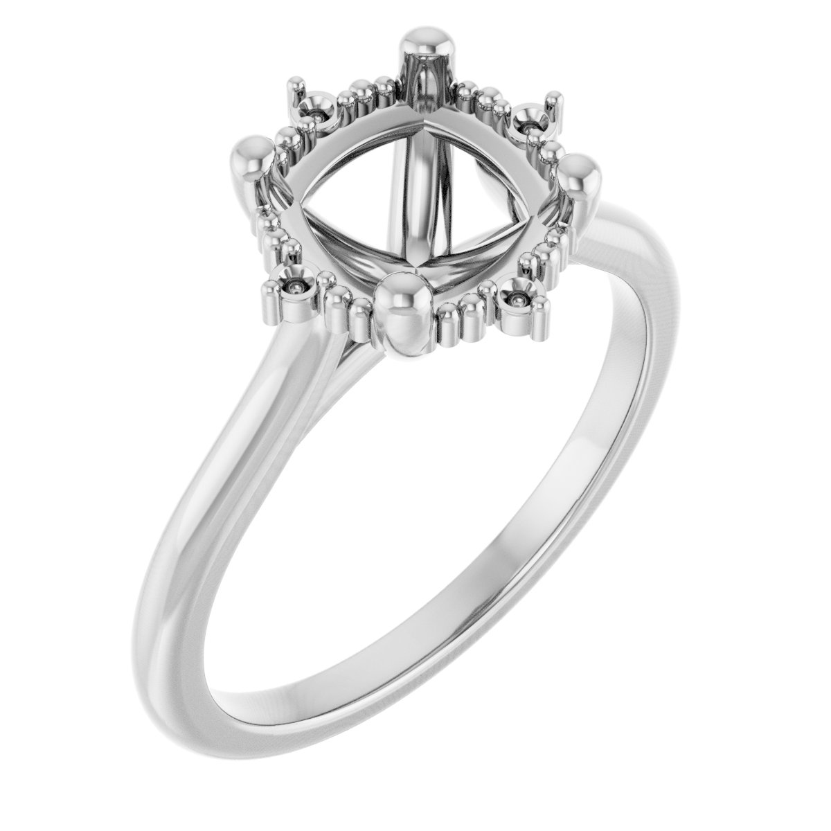 Halo-Style Engagement Ring