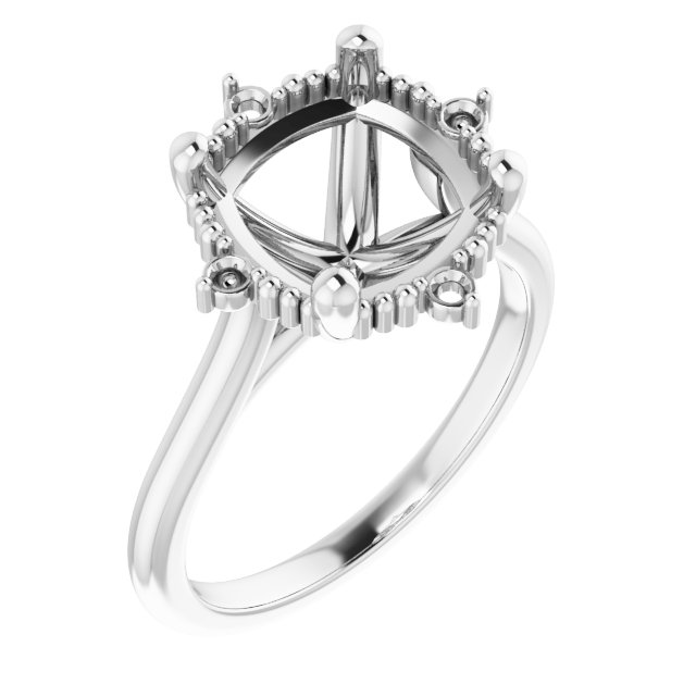 Halo-Style Engagement Ring