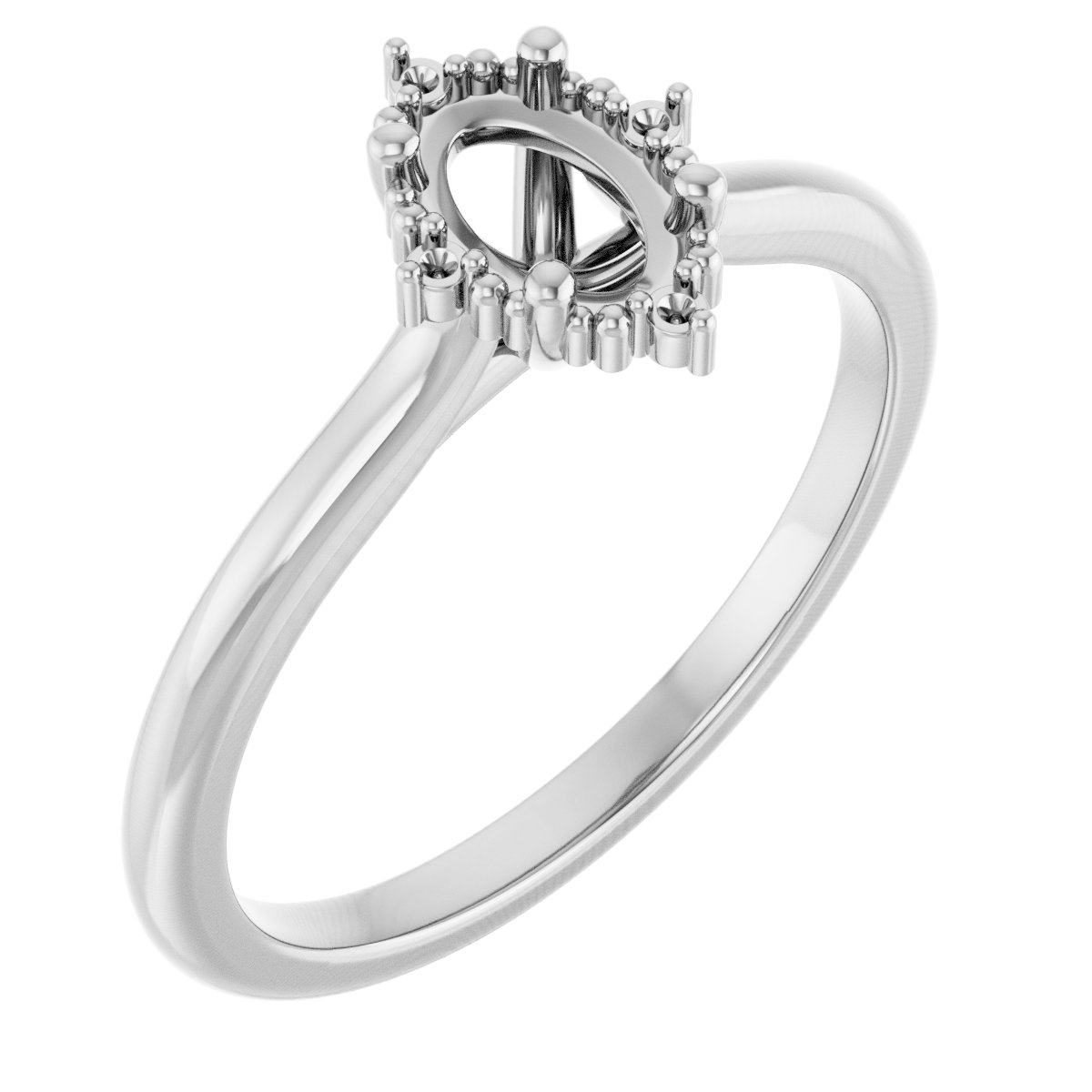 14k White Gold