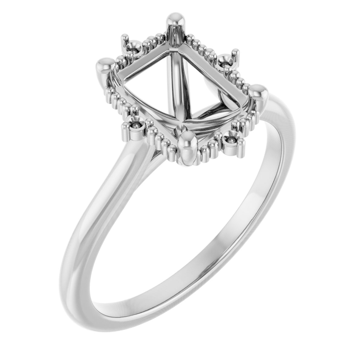 Halo-Style Engagement Ring