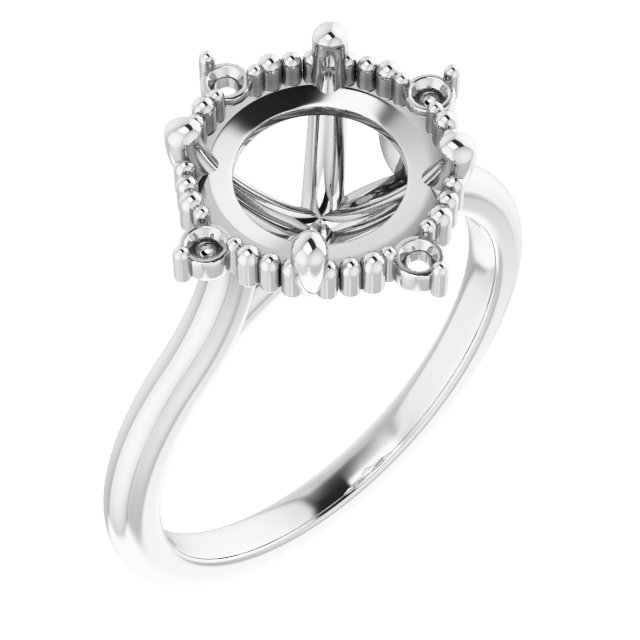 Halo-Style Engagement Ring