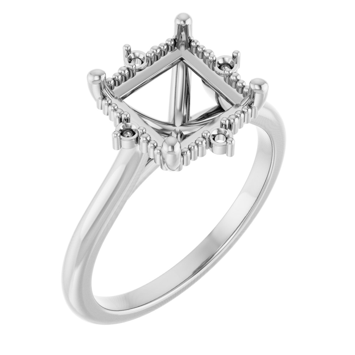 Halo-Style Engagement Ring