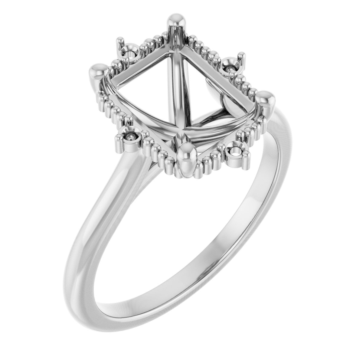 Halo-Style Engagement Ring