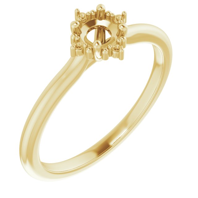 14k Yellow Gold