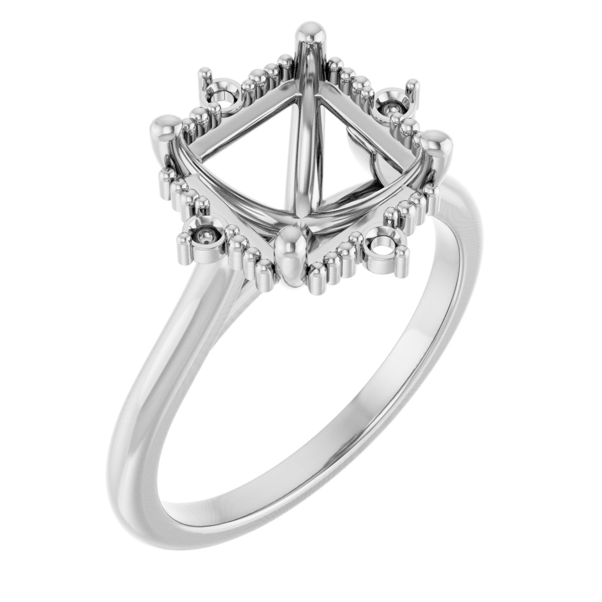 Halo-Style Engagement Ring