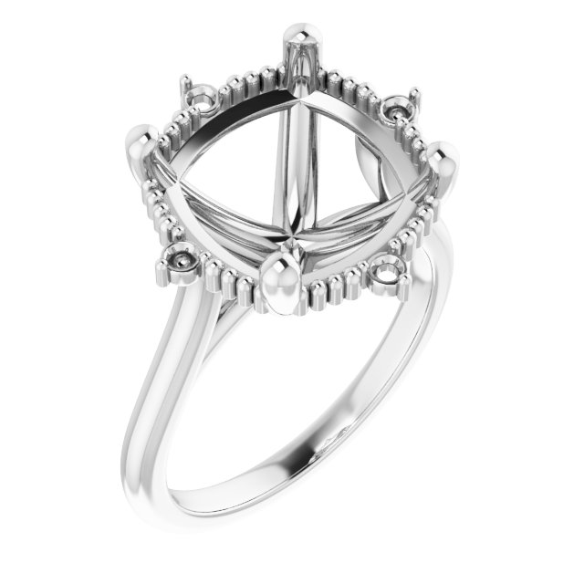 Halo-Style Engagement Ring