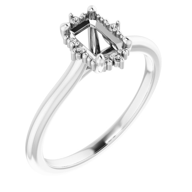 14k White Gold
