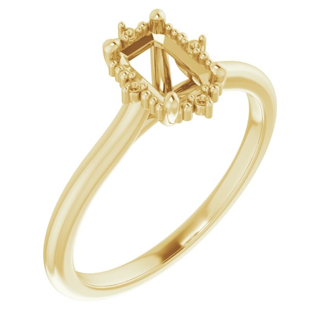14k Yellow Gold