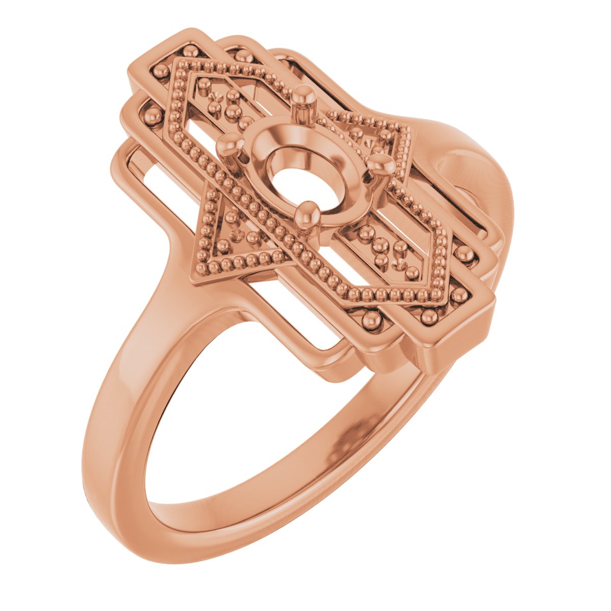 Vintage-Inspired Accented Ring