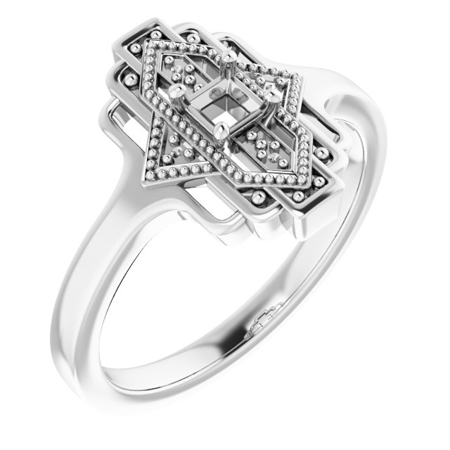 14k White Gold