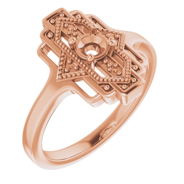 Vintage-Inspired Accented Ring
