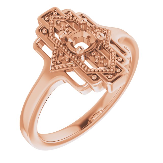 Vintage-Inspired Accented Ring
