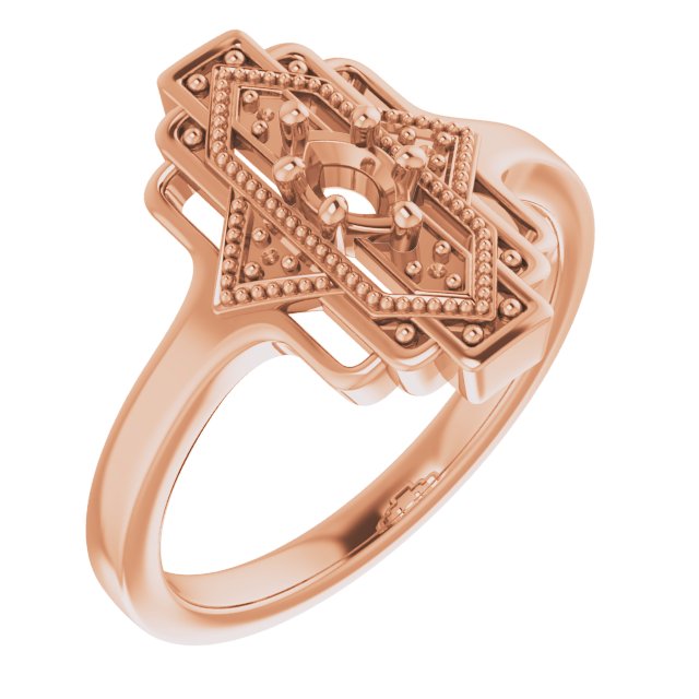 Vintage-Inspired Accented Ring