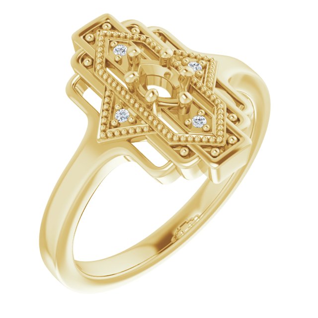 14k Yellow Gold