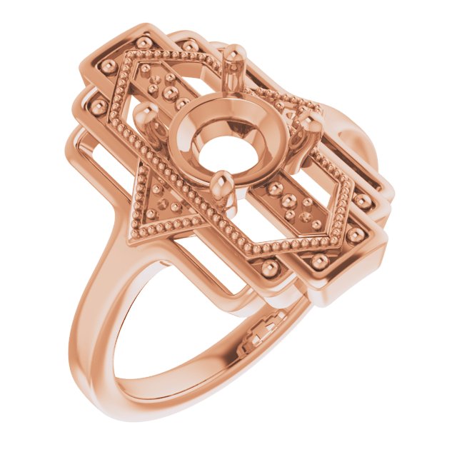 Vintage-Inspired Accented Ring