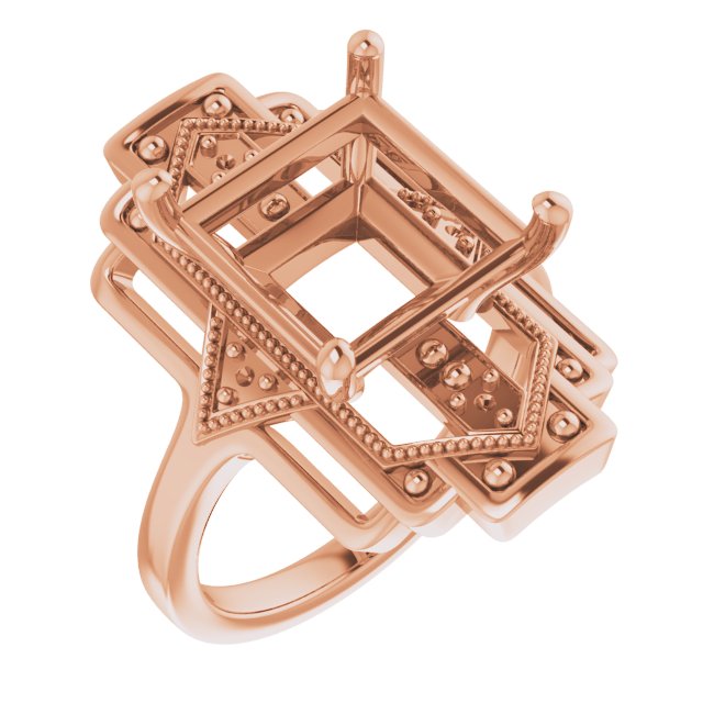 Vintage-Inspired Accented Ring