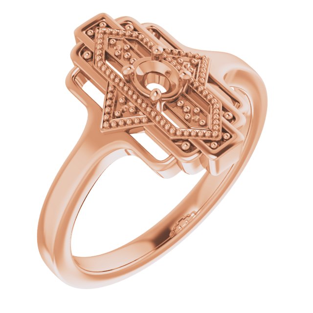 Vintage-Inspired Accented Ring