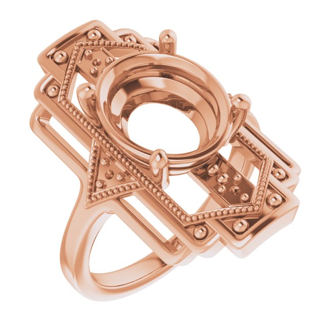 Vintage-Inspired Accented Ring