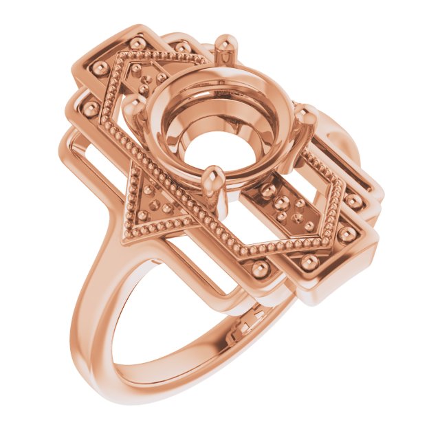 Vintage-Inspired Accented Ring