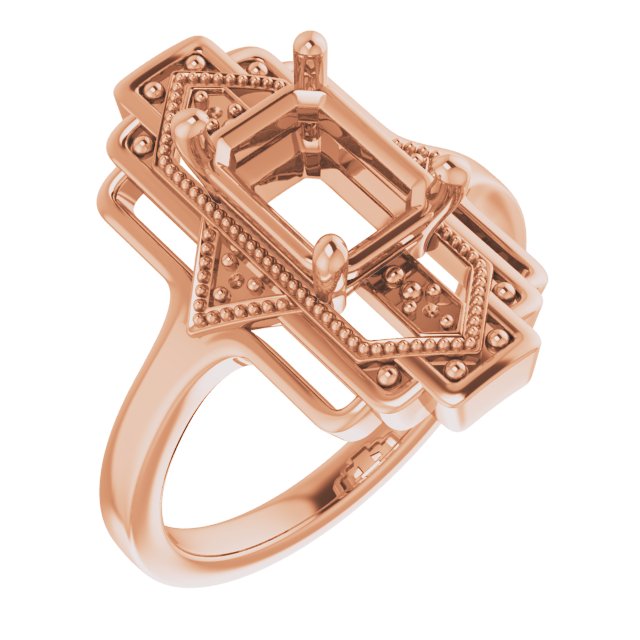 Vintage-Inspired Accented Ring