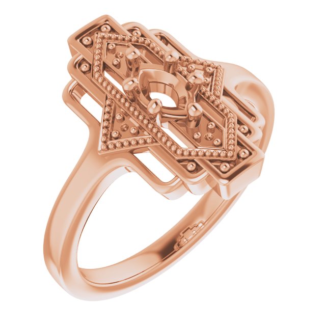 Vintage-Inspired Accented Ring