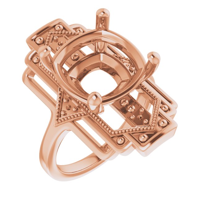 Vintage-Inspired Accented Ring