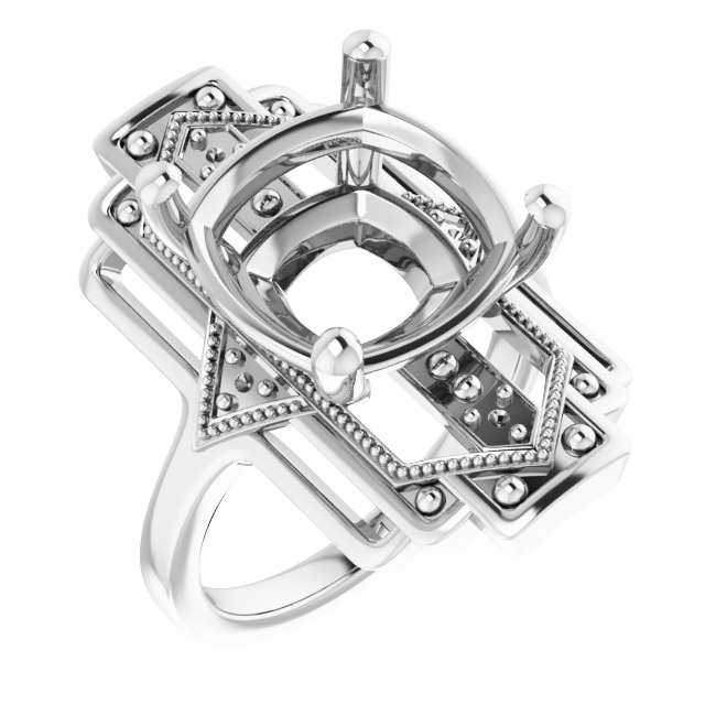 Vintage-Inspired Accented Ring