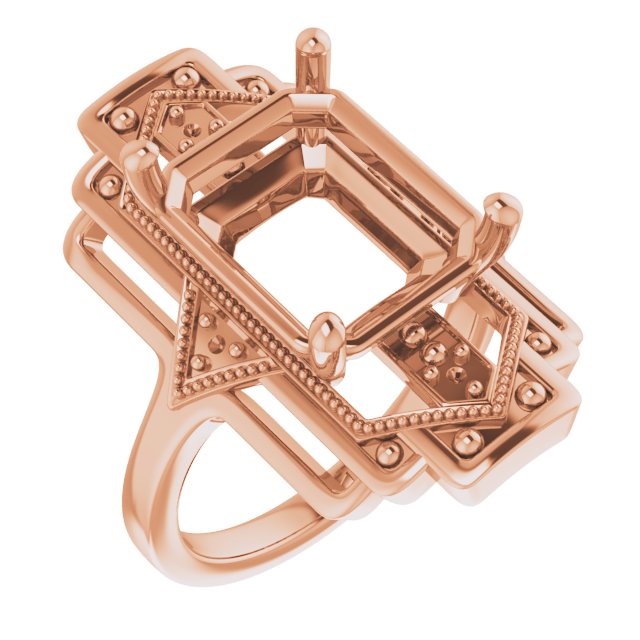 Vintage-Inspired Accented Ring