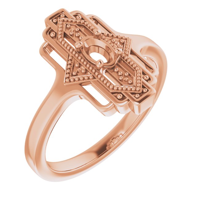 Vintage-Inspired Accented Ring